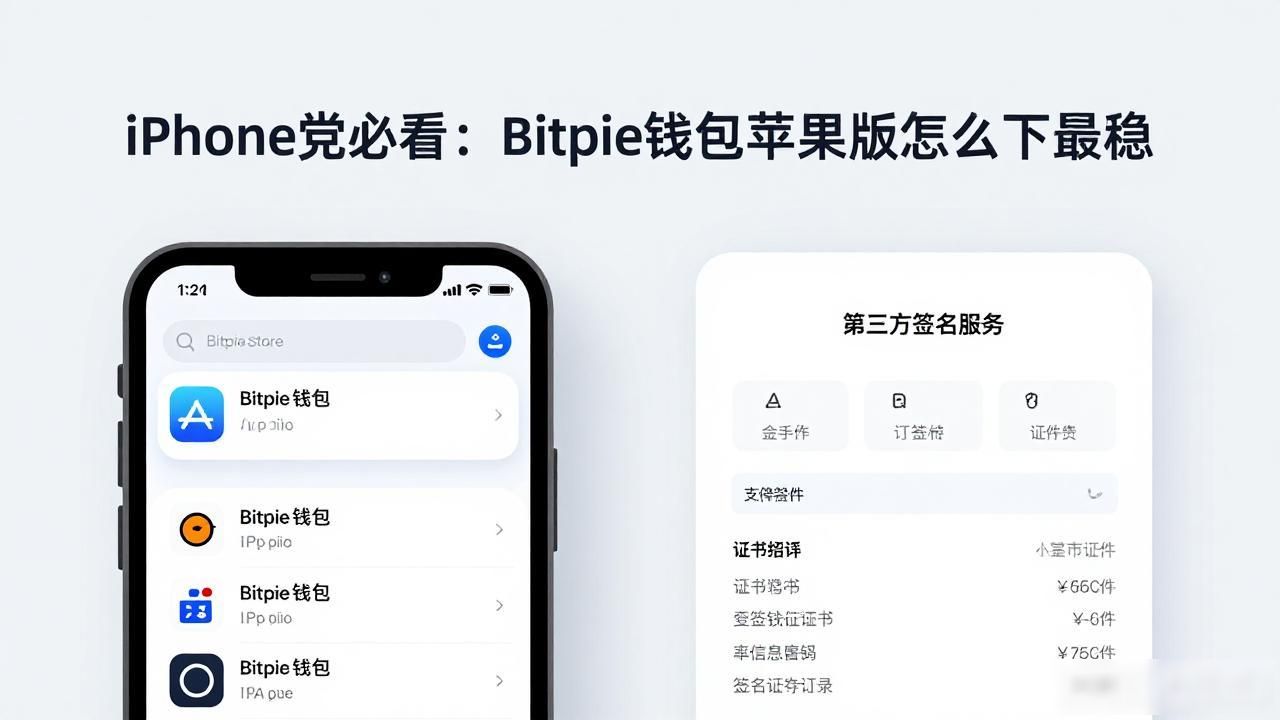 便捷下载：Bitpie苹果版本的选择与应用_App Store下载Bitpie_Bitpie iOS 安装教程