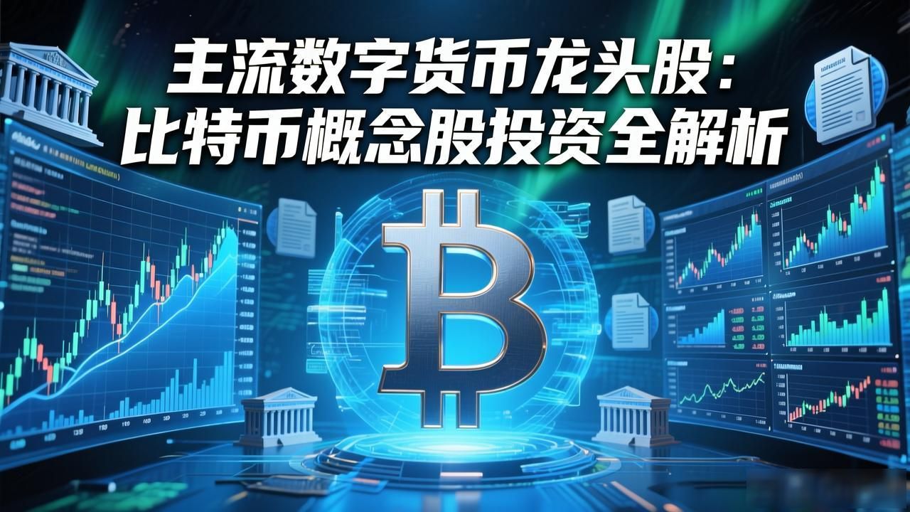 主流数字货币龙头股_数字货币龙头概念股投资要点_主流数字货币概念股分类