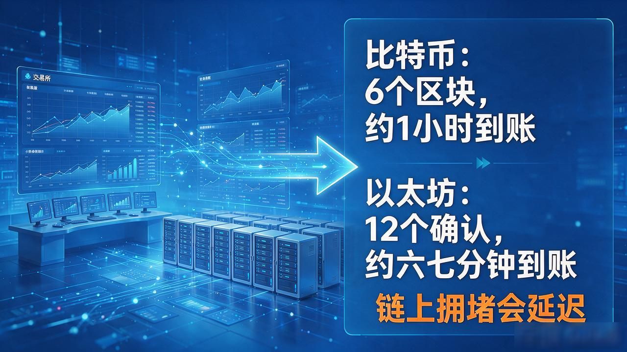 数字货币如何到账的_交易所充值到账慢原因_比特币以太坊链上确认时间