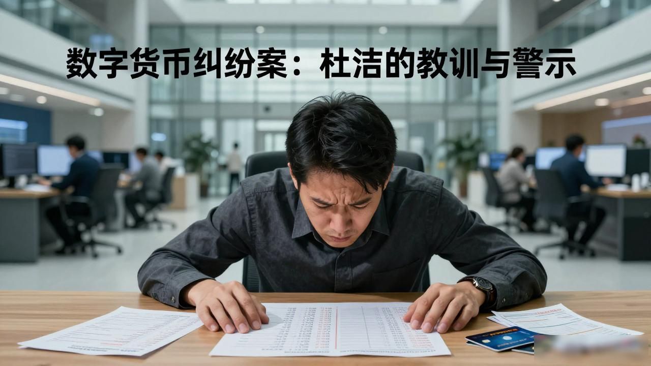 数字货币纠纷案例杜洁_数字货币交易骗局_虚拟货币投资风险