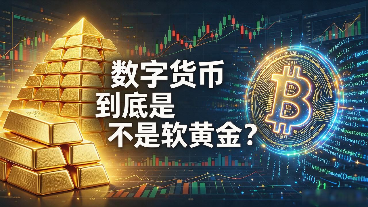 数字货币软黄金_比特币是软黄金还是新型风险资产_数字货币与黄金价值对比分析