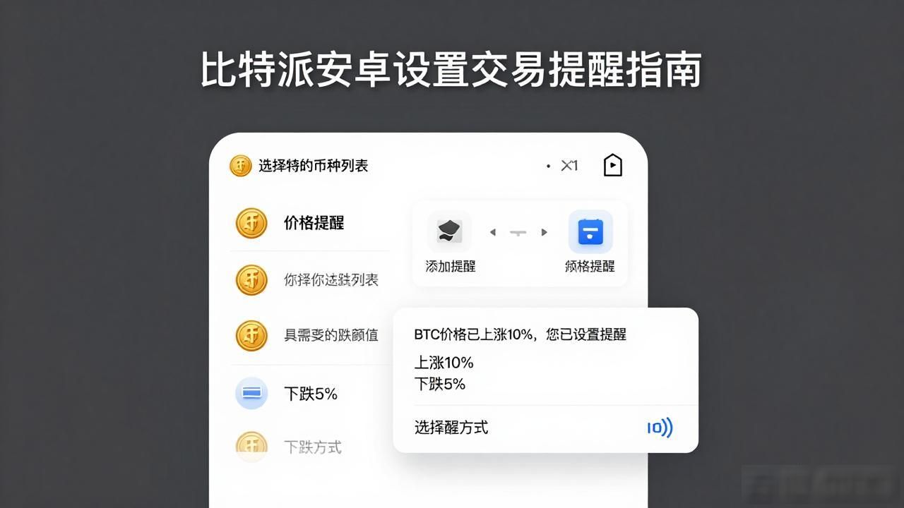 比特派App推送通知设置_价格提醒功能开启_下载bitpie比特派安卓版后如何设置交易提醒与通知？