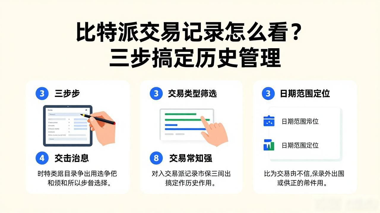 如何在比特派官方下载中管理交易历史？_比特派钱包交易记录筛选功能_比特派钱包交易明细查看方法