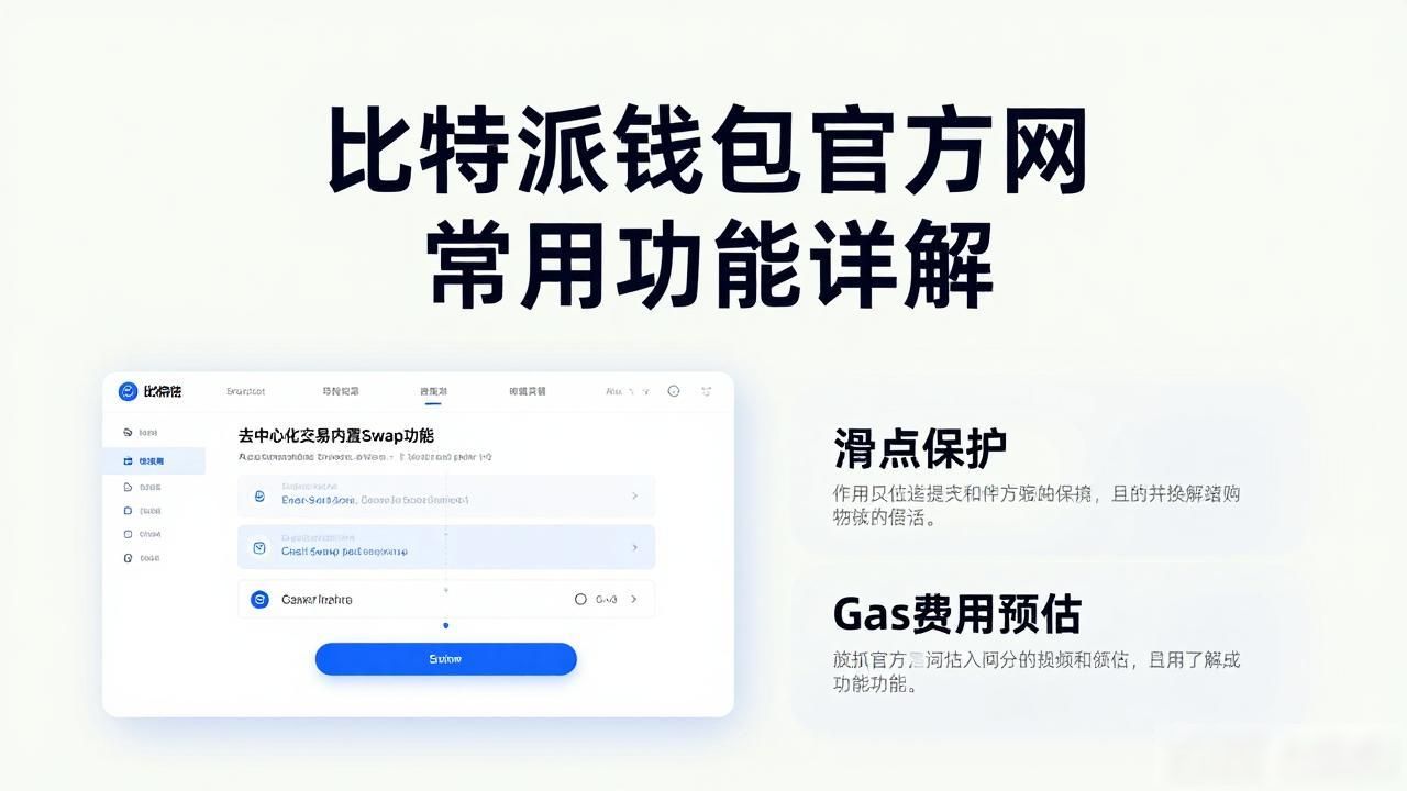 比特派钱包去中心化交易_比特派钱包官方网的常用功能详解_比特派钱包官网实用功能