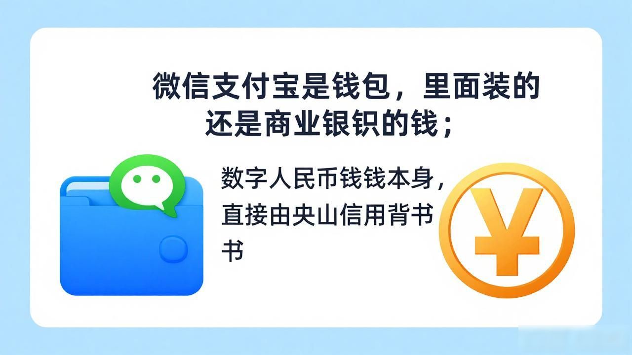 数字人民币与微信支付宝的区别_数字人民币离线支付功能优势_央行数字货币是样