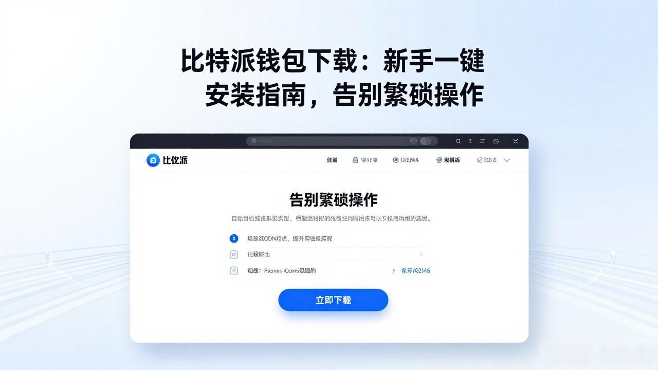 多链支持去中心化钱包下载_比特派钱包下载的操作简化与优化_比特派钱包下载流程优化