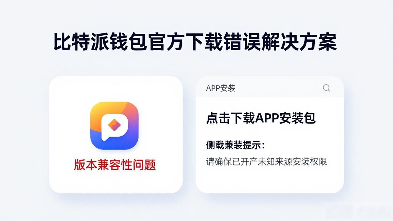比特派钱包下载失败原因_比特派钱包官方下载错误解决方案_网络环境不稳定导致安装失败