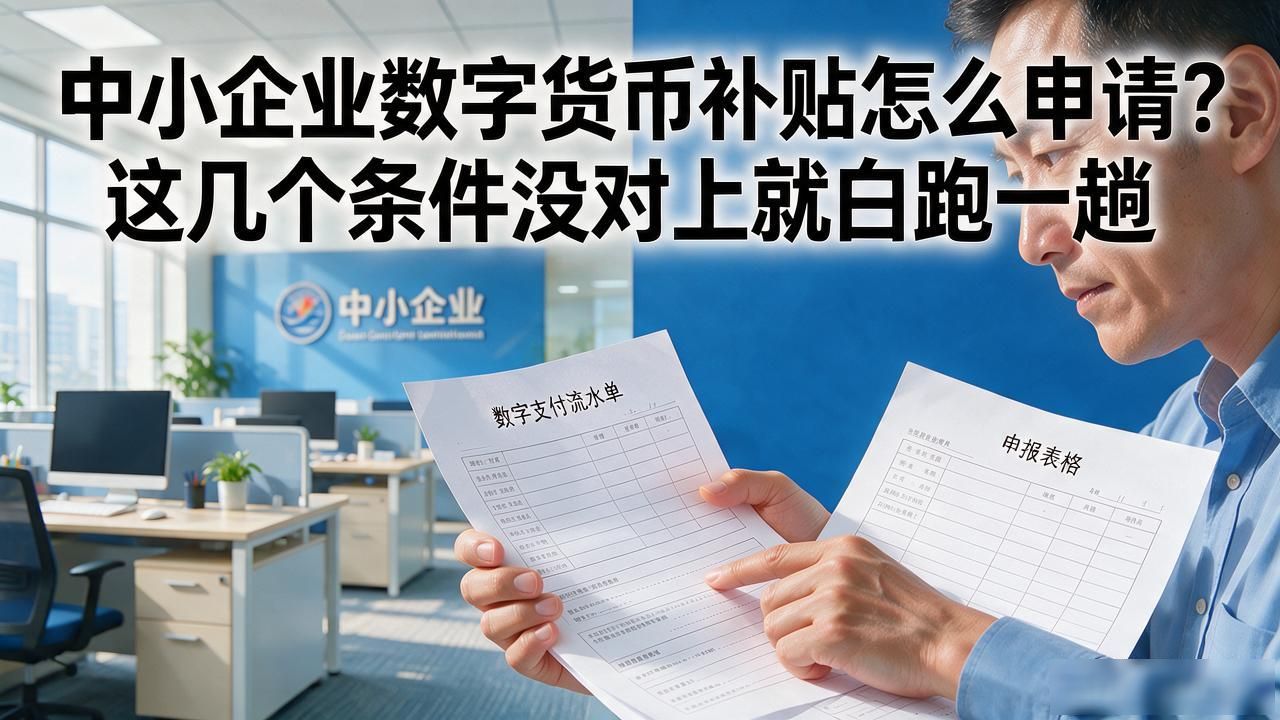 数字货币补贴 中小企业 数字人民币试点城市_中小企业数字货币补贴