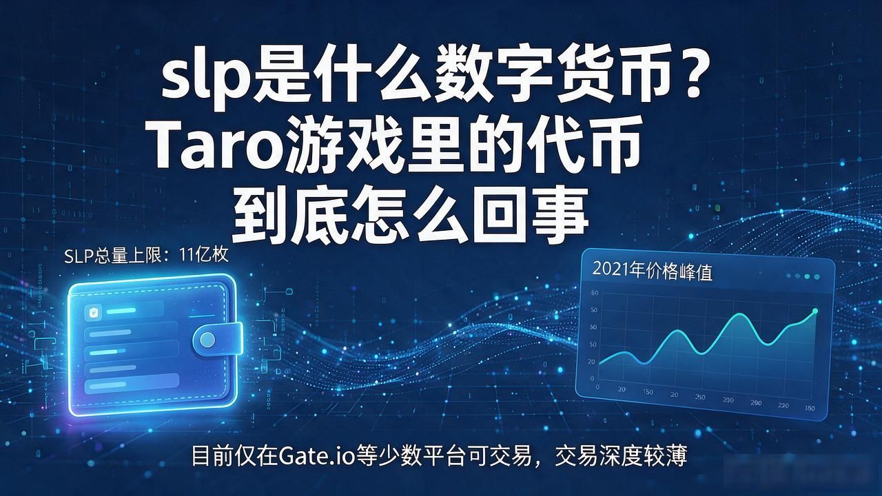 slp是什么数字货币_SLP代币是什么_Taro游戏经济核心解析