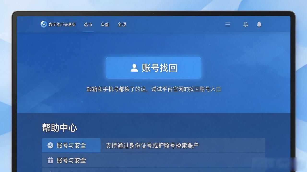 邮箱手机号找回_如何查找数字货币账号_找回交易所账号