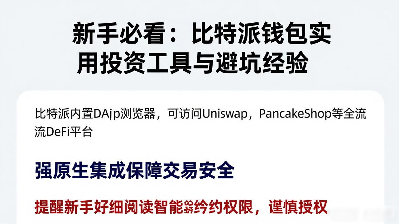 比特派钱包_多链资产管理_比特派钱包的投资工具与经验分享