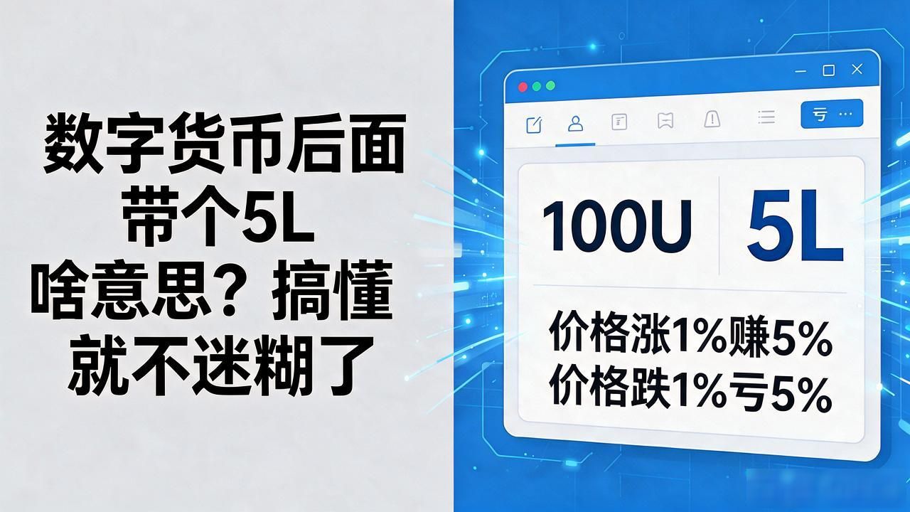 数字货币杠杆交易新手入门_币圈合约5L是什么意思_数字货币后面带个5l啥意思