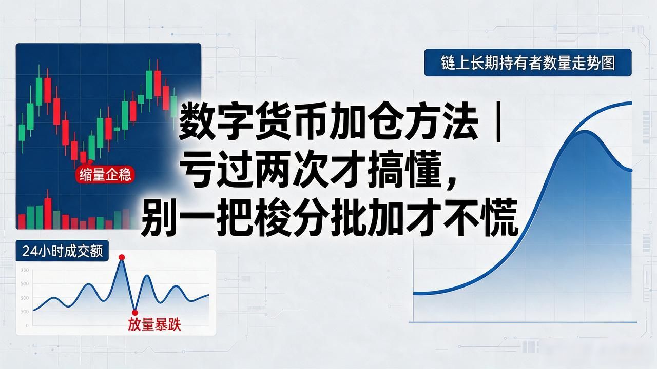 币圈交易分批加仓策略_数字货币加仓方法_加仓时机成交量链上数据判断