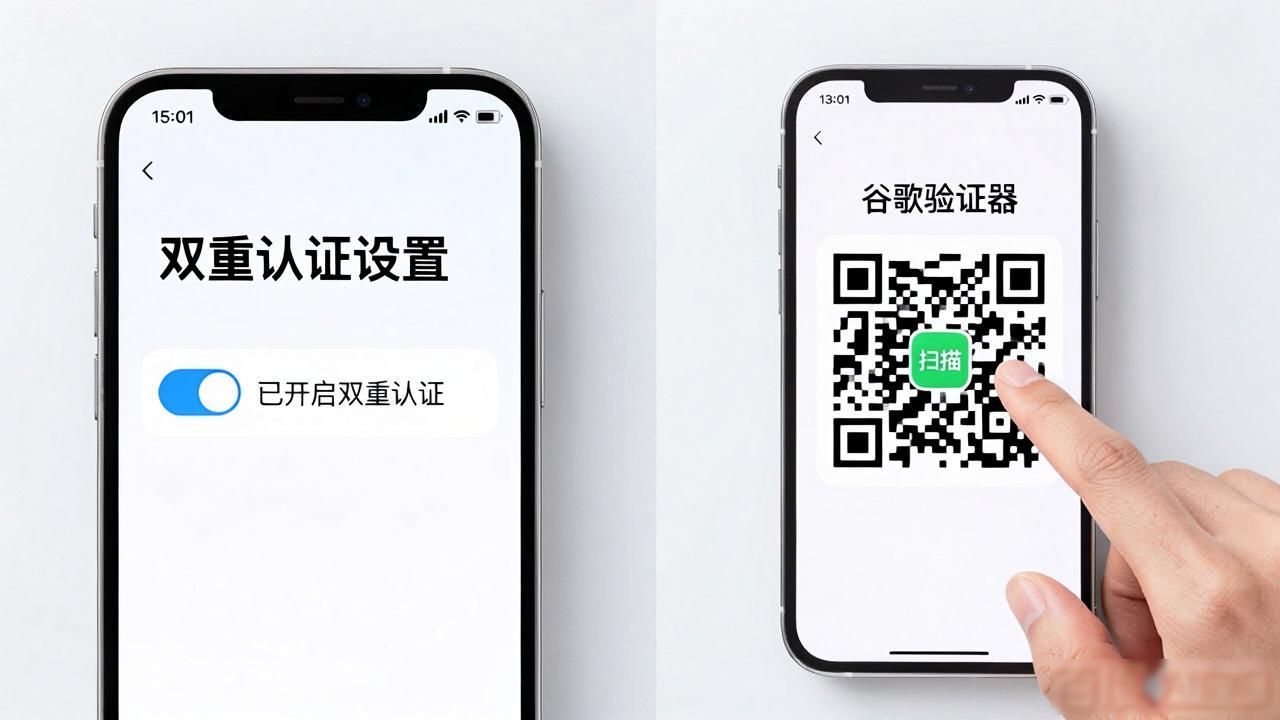 比特派钱包5.2双重认证设置_谷歌验证器绑定教程_如何在比特派钱包5.2下载中设置双重认证？