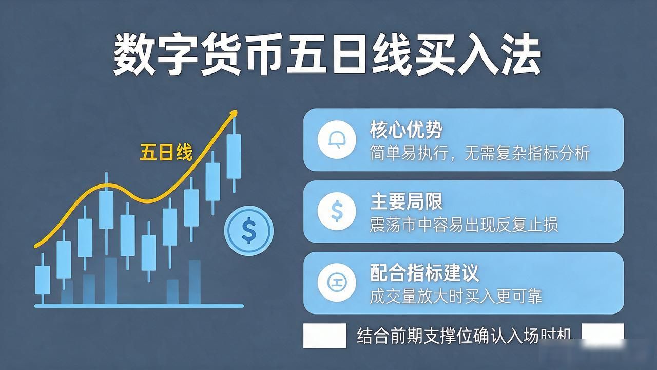 数字货币五日线买入法新手操作指南_数字货币五日线买入法_五日线买入法适合数字货币新手吗