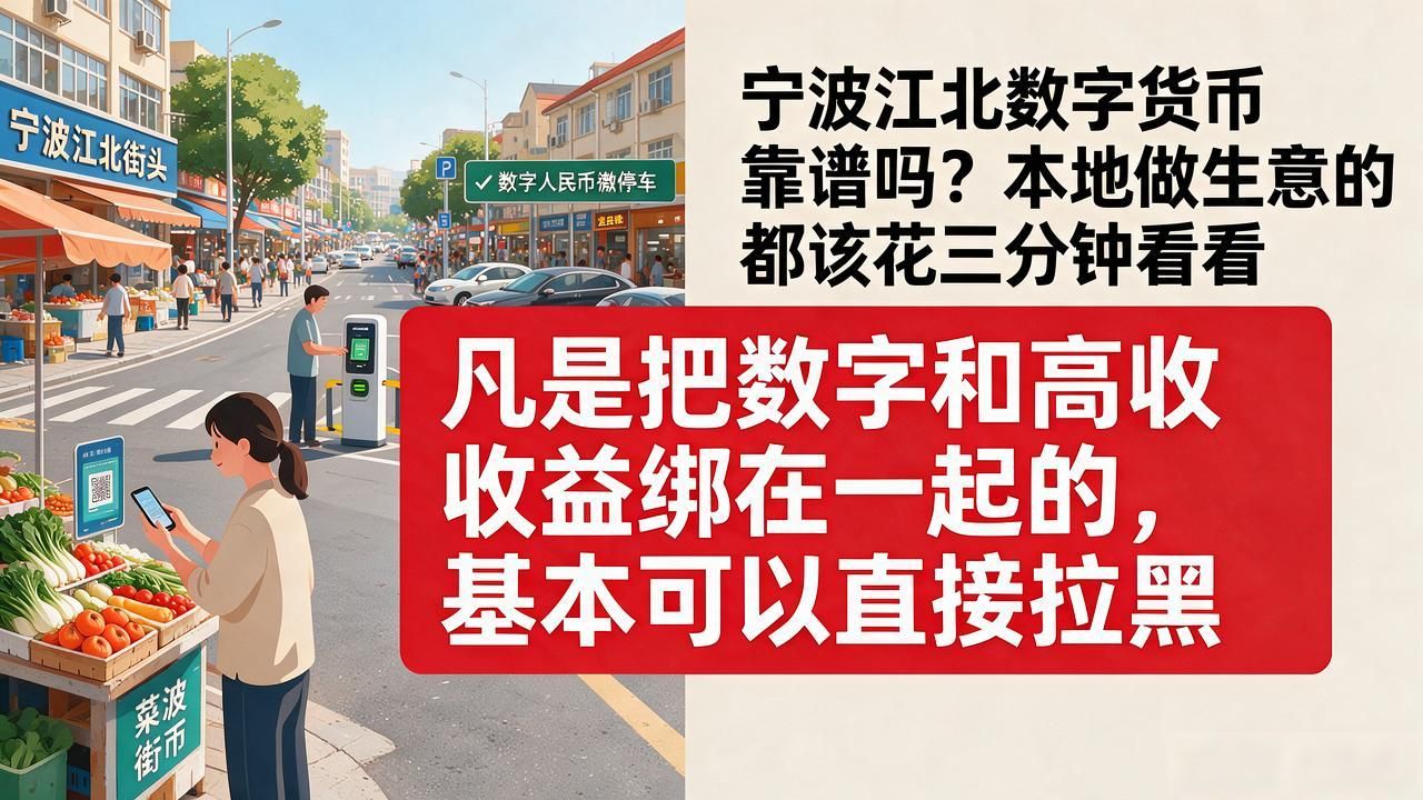 宁波江北数字货币_数字货币骗局_数字人民币试点风险