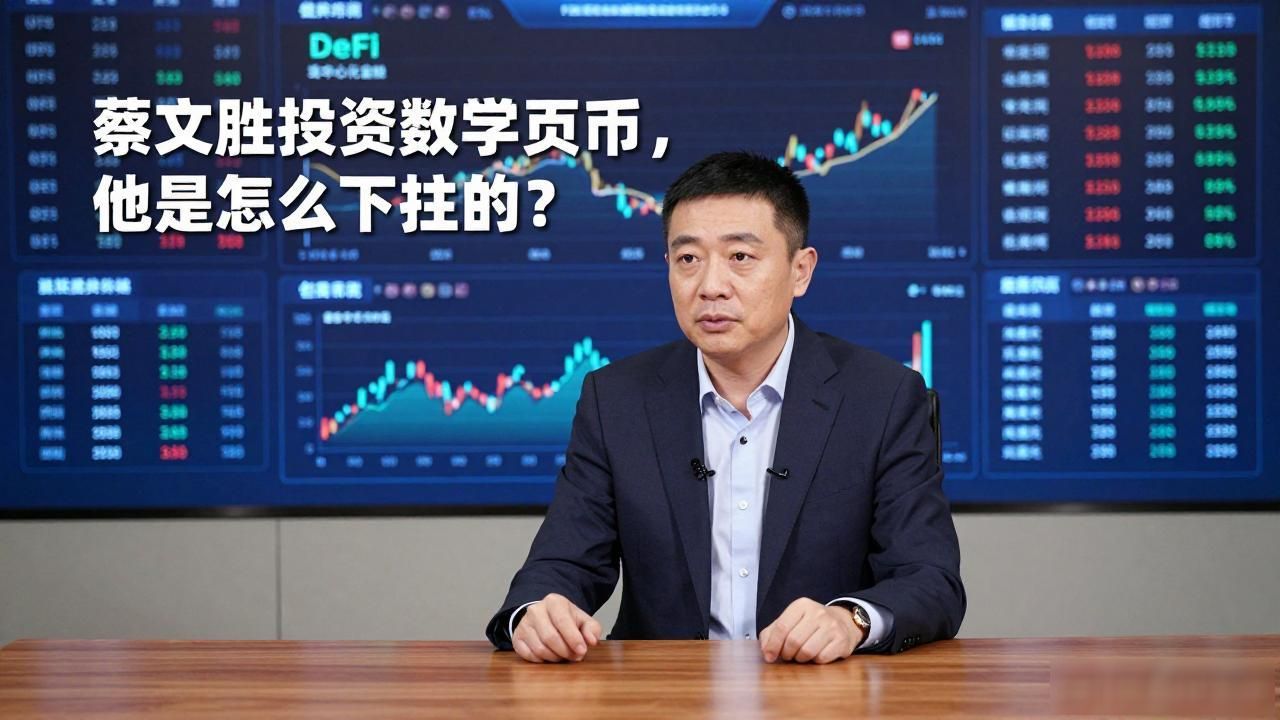 赛道选择_投资策略_蔡文胜投资数字货币
