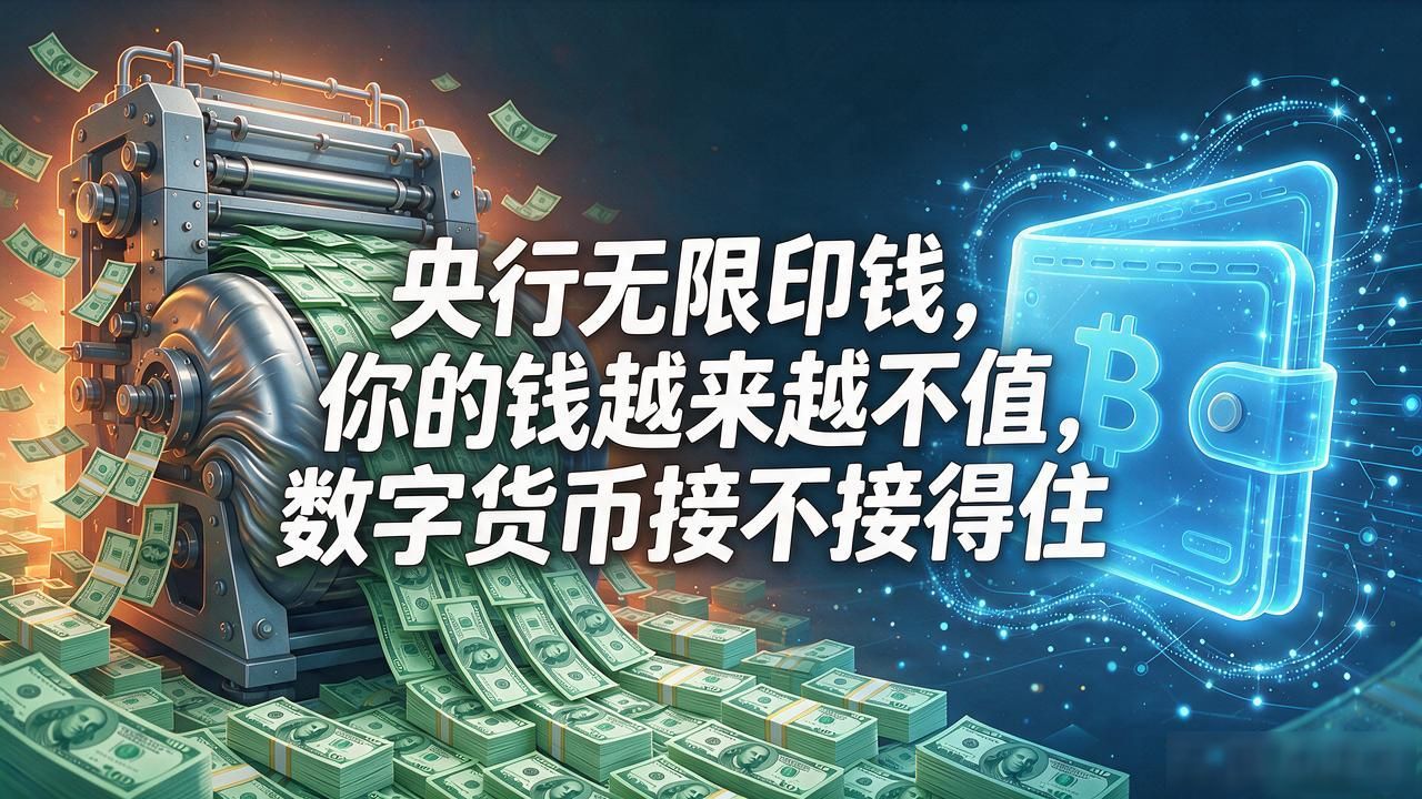 无限印钱和数字货币_量化宽松对普通人购买力的影响_央行数字货币能否抵御通货膨胀