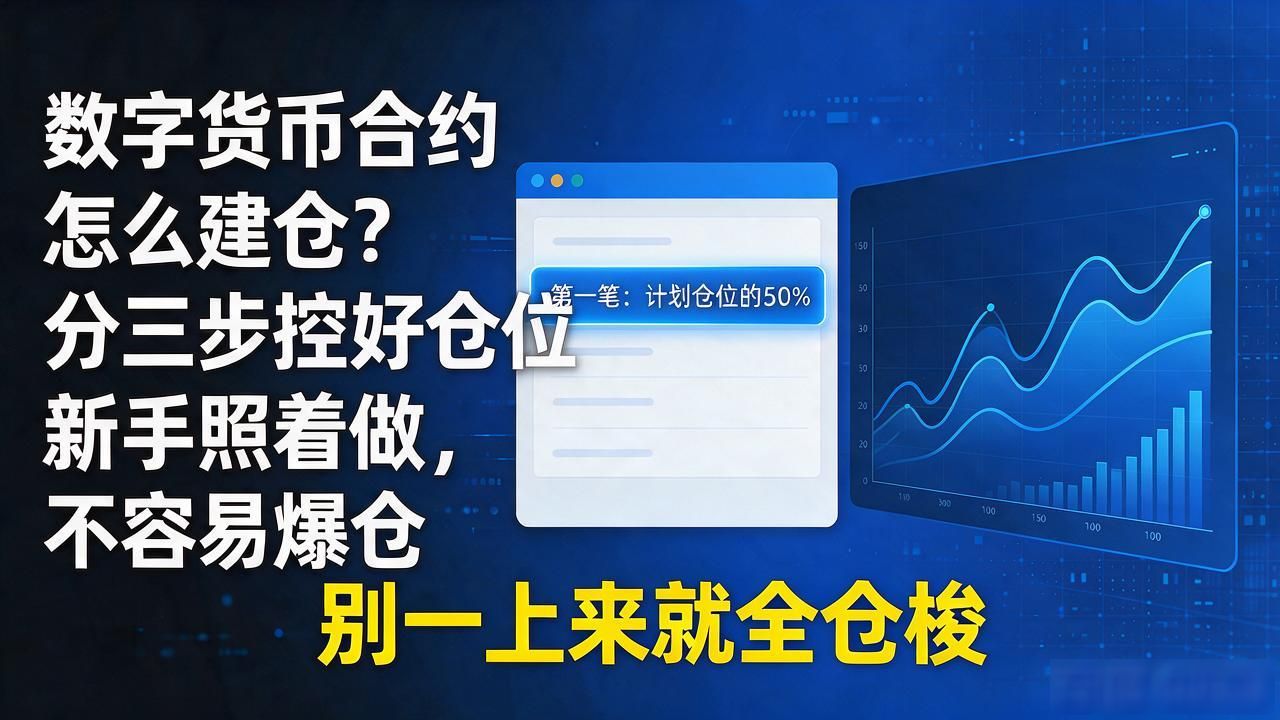 合约交易仓位管理_分批建仓止损策略_数字货币合约怎样建仓
