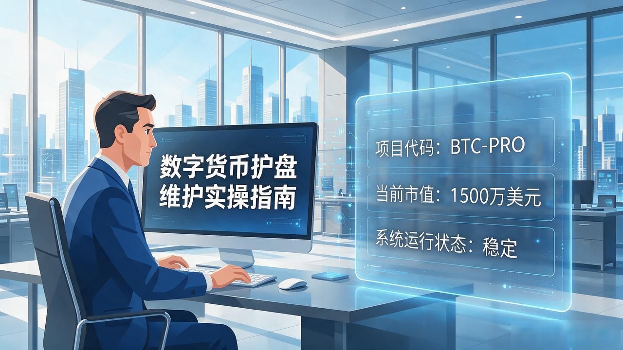 数字货币护盘维护_数字货币价格波动应对_项目方护盘机制