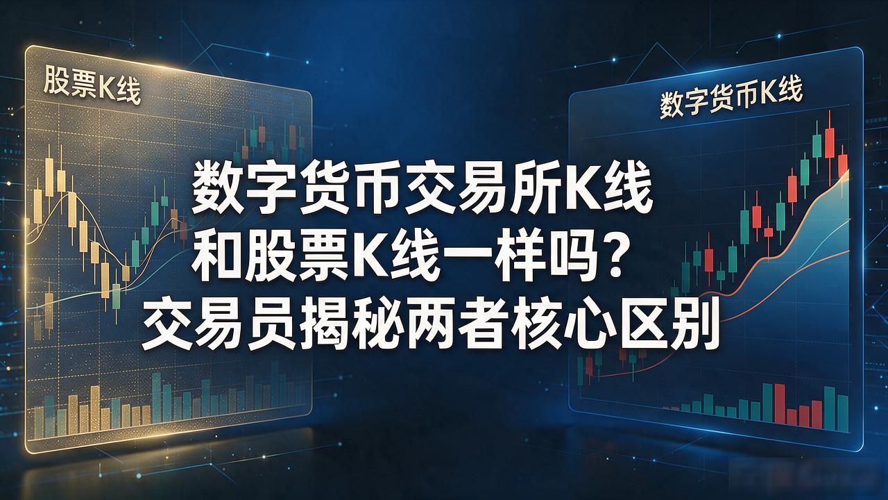 炒数字货币和炒股票的K线差异_数字货币交易所k线与股票一样么_数字货币交易所K线和股票K线的区别