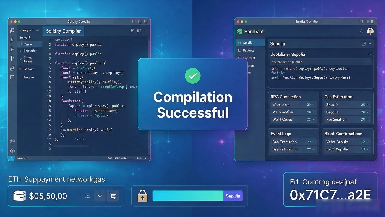 Solidity智能合约编写与部署_加密数字货币怎么创造_ERC-20代币开发教程