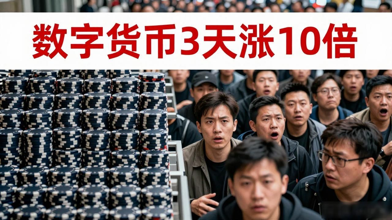 币圈三天涨十倍风险_数字货币3天涨10倍_庄家控盘识别