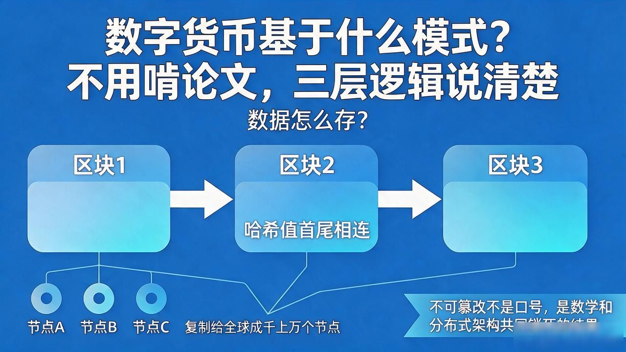 数字货币基于什么模式_区块链去中心化三层模式解析_数字货币与传统货币的本质区别