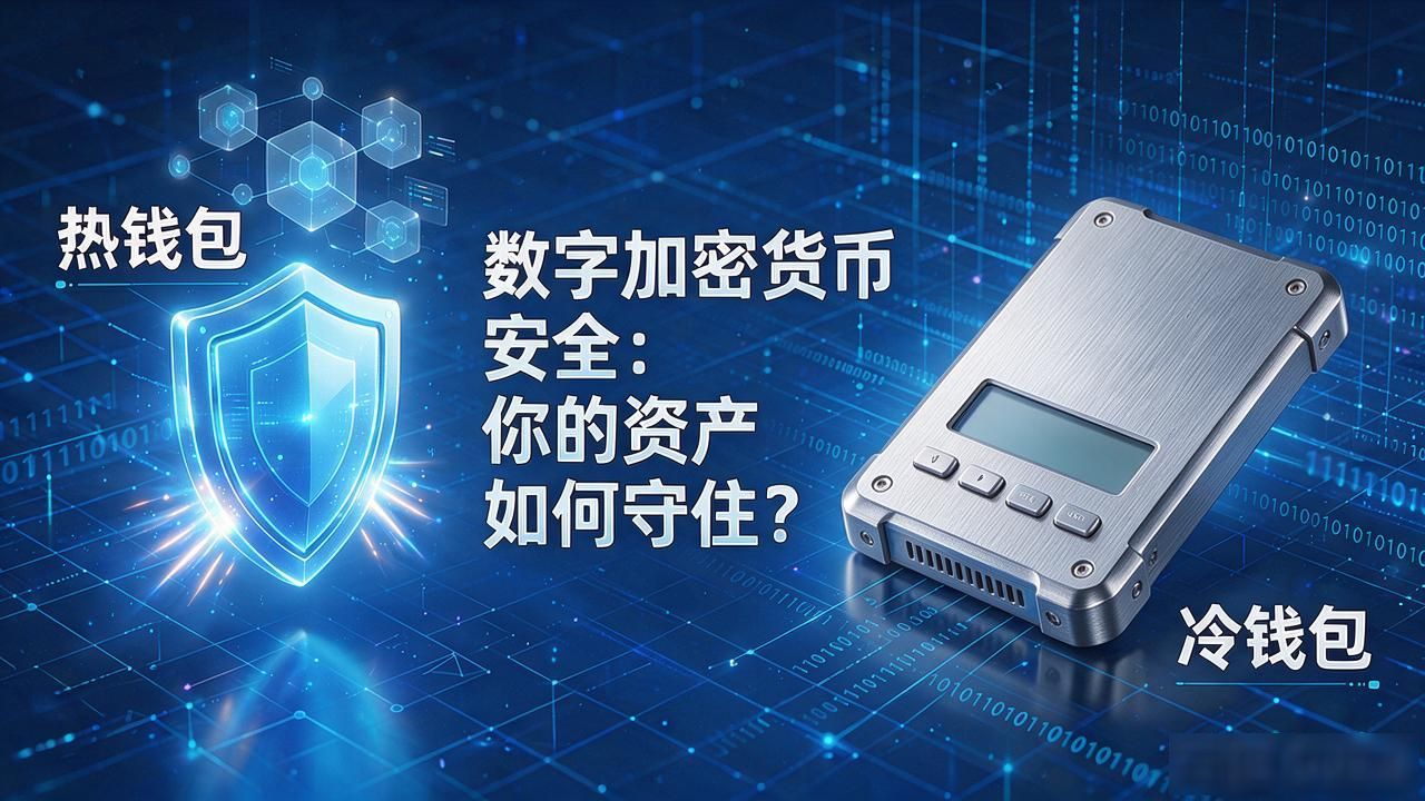 数字加密货币安全_加密货币私钥安全存储方法_热钱包冷钱包搭配使用建议