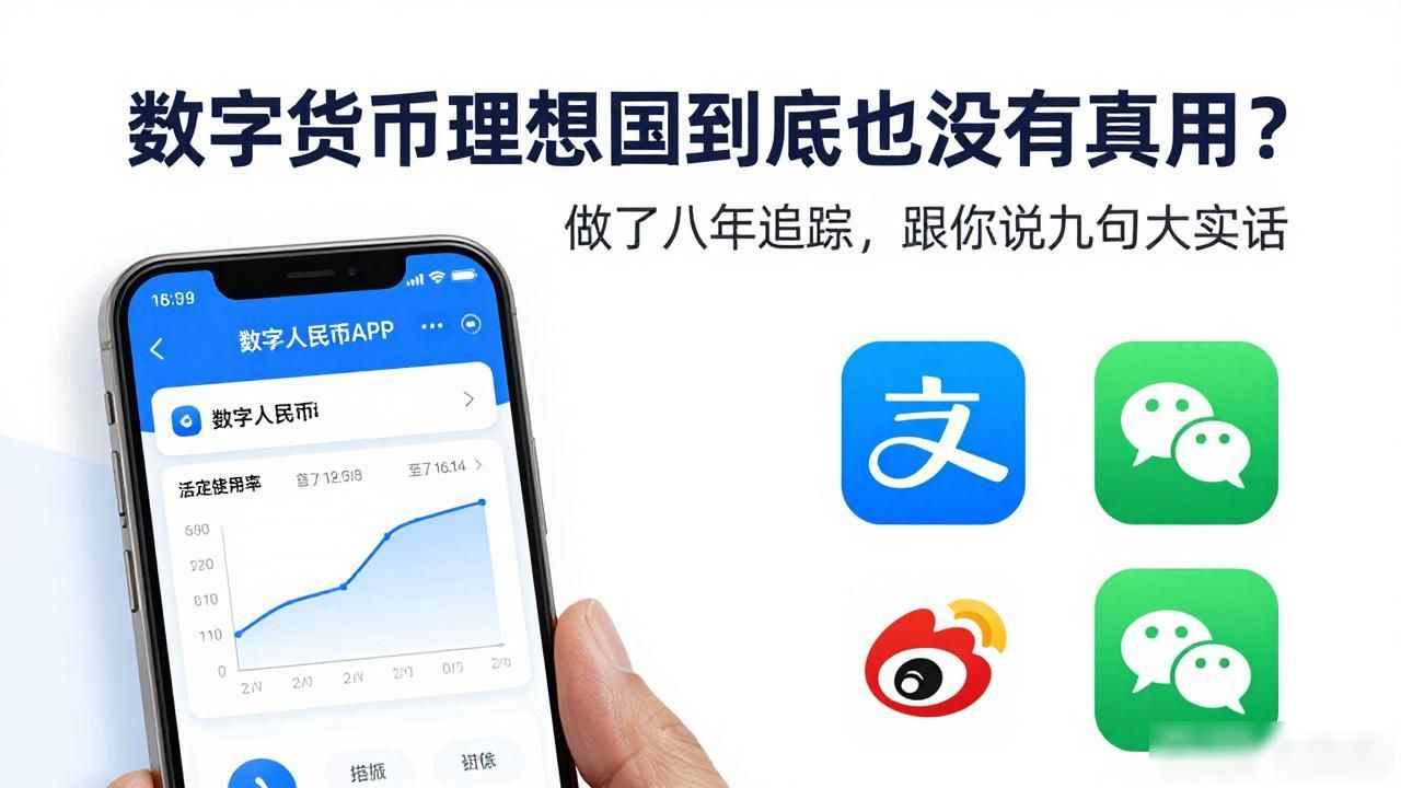 数字人民币试点活跃使用率低_数字货币理想国PPT与落地_数字货币理想国有用吗