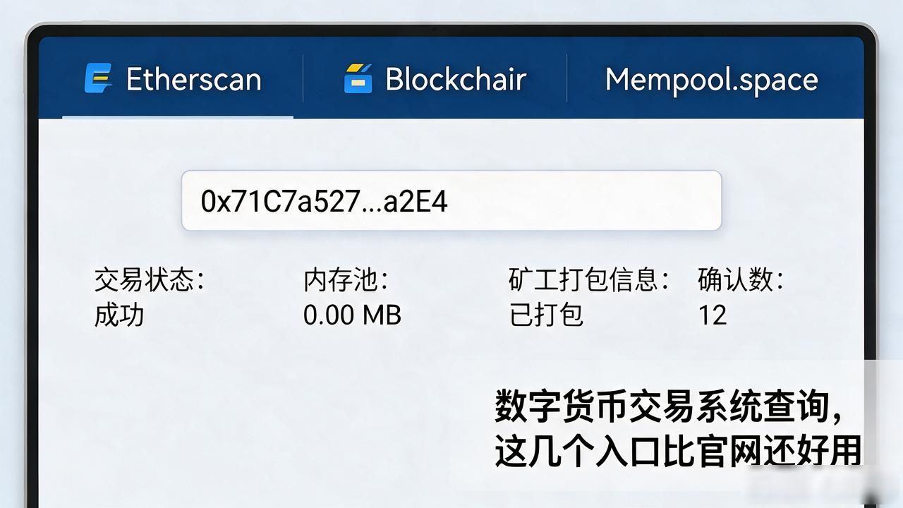 数字货币交易系统查询_区块浏览器链上数据_交易系统状态页